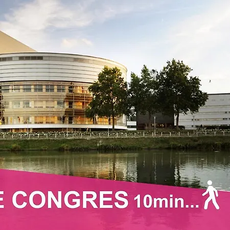 F2 Golden Lounge, Hyper Centre, Parking Apartment Nantes